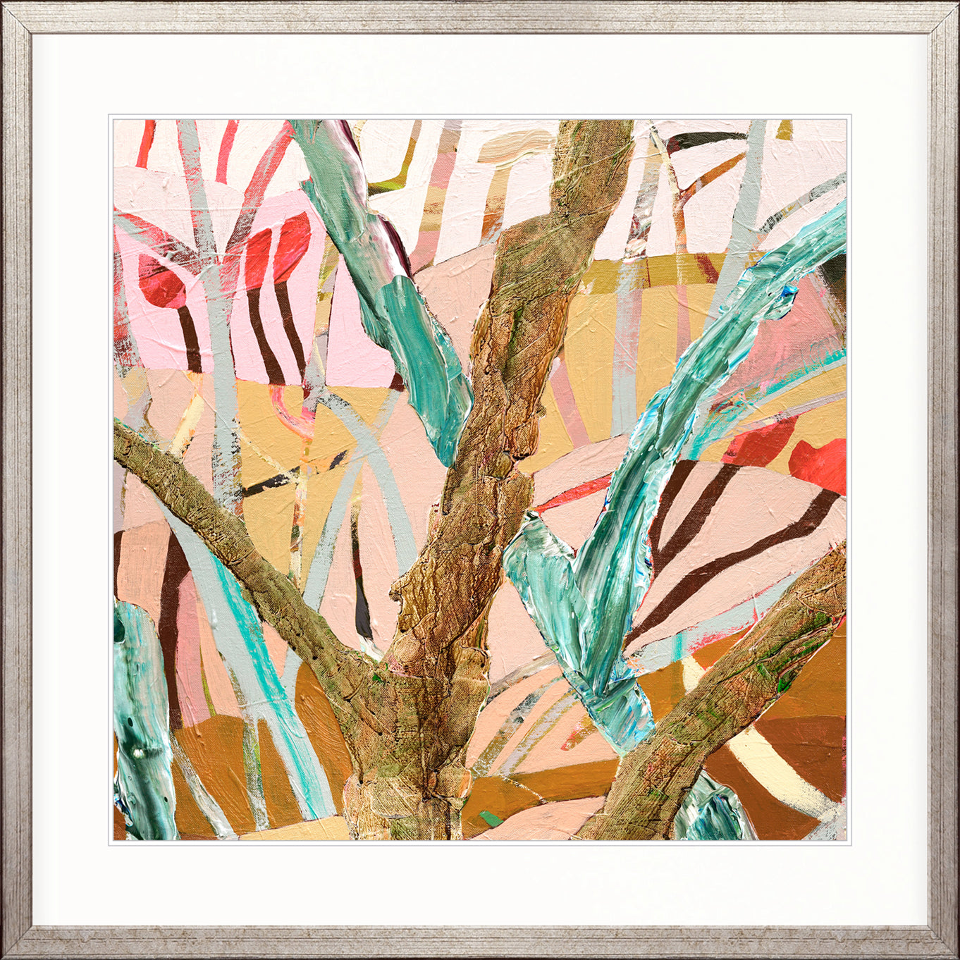 Stringybark Abstract VIII X-Large (1000mm W x 1400mm H) / Clear Acrylic