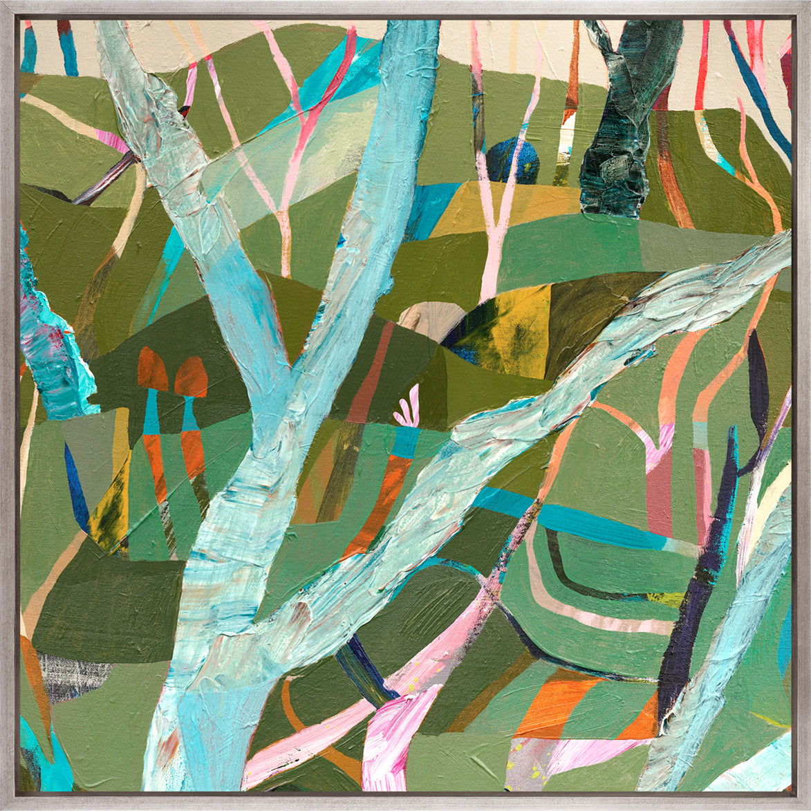 Stringybark Abstract IX (Canvas)