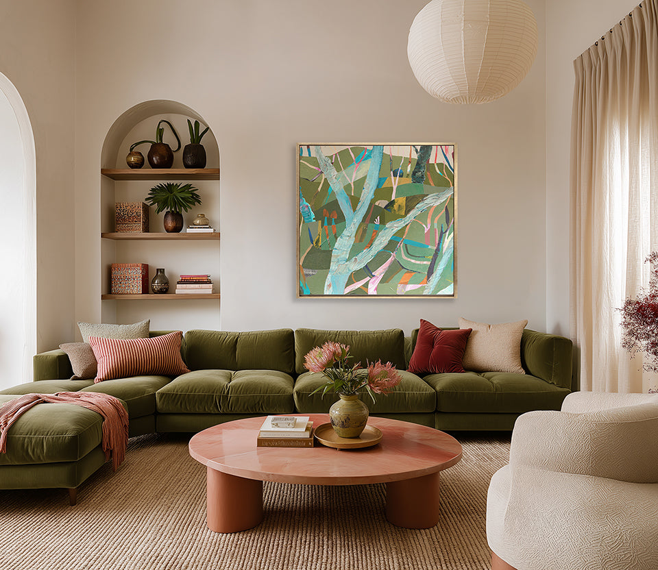 Stringybark Abstract IX (Canvas)