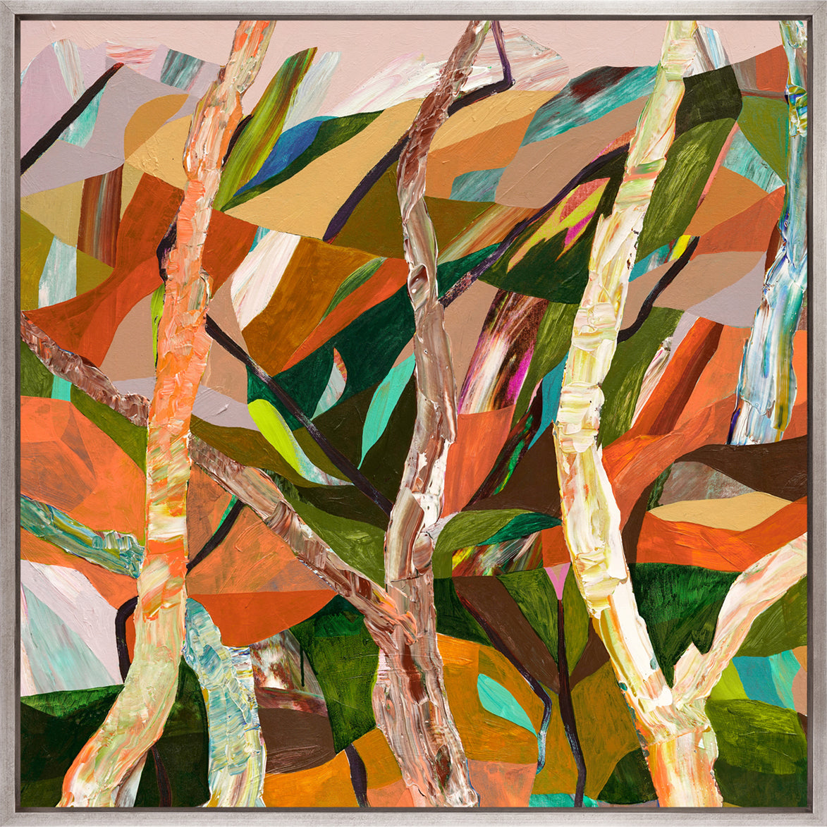 Stringybark Abstract X (Canvas)