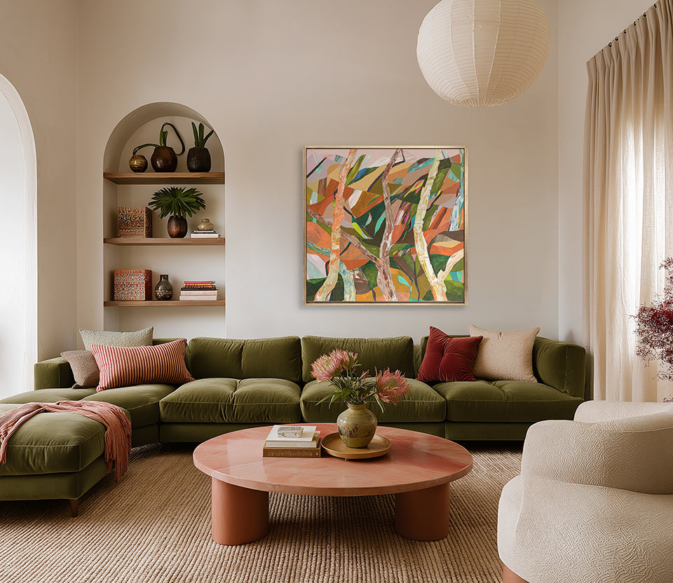 Stringybark Abstract X (Canvas)