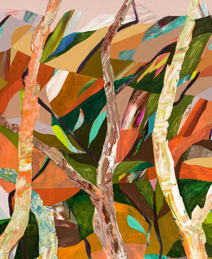 Stringybark Abstract X
