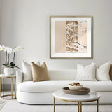 Suna Divide Abstract I X-Large (1015mm W x 1015mm H) / Clear Acrylic