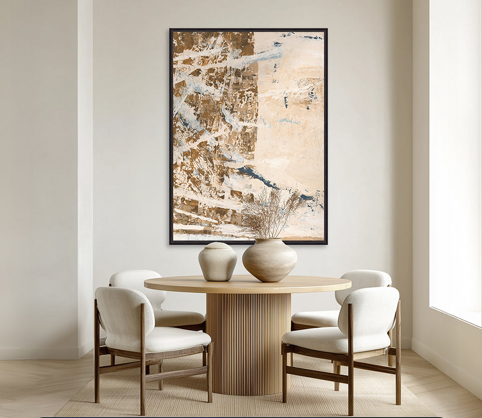 Suna Divide Abstract II (Canvas)