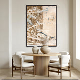 Suna Divide Abstract II (Canvas) Large (903mm W x 1109mm H)