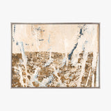 Suna Divide Abstract II (Canvas) Large (903mm W x 1109mm H)