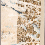 Suna Divide Abstract III (Canvas) Large (903mm W x 1109mm H)