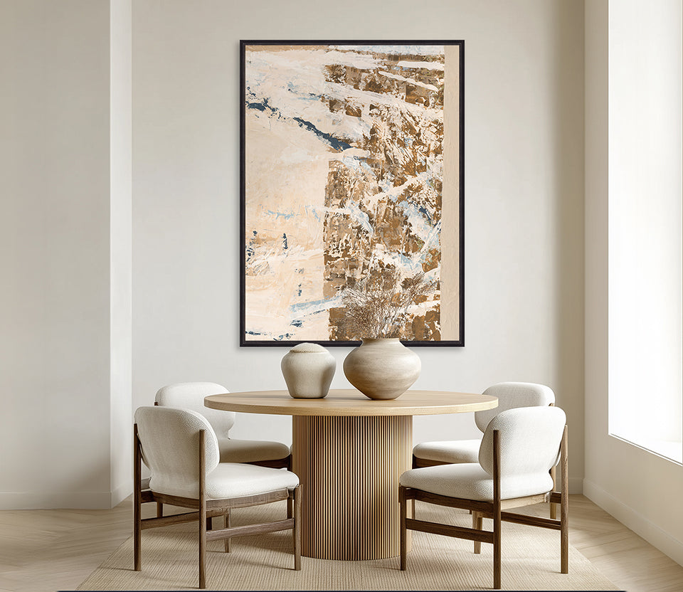 Suna Divide Abstract III (Canvas)
