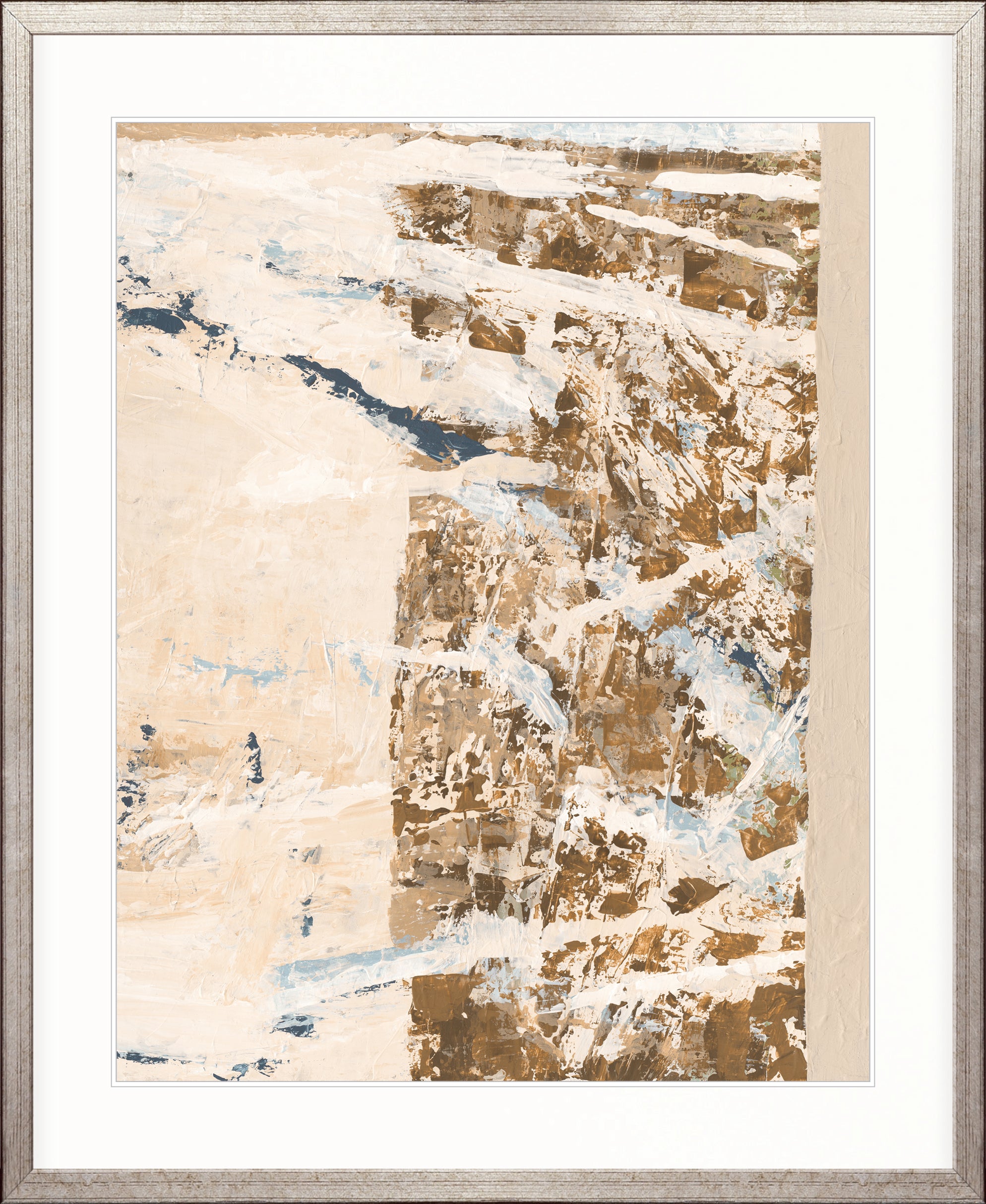 Suna Divide Abstract III X-Large (1000mm W x 1400mm H) / Clear Acrylic