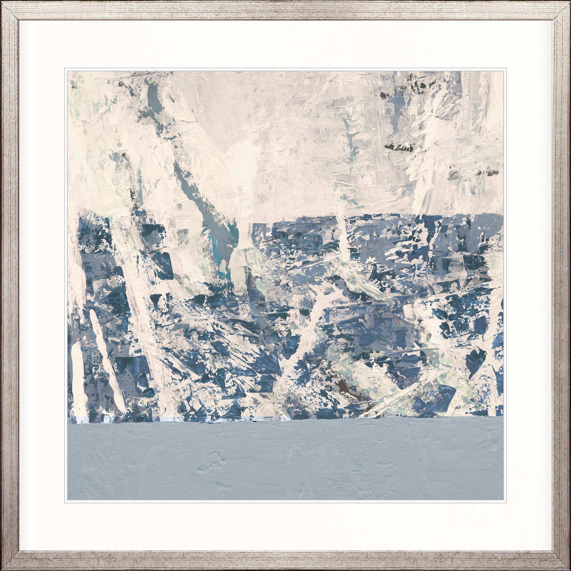 Suna Divide Abstract IV X-Large (1015mm W x 1015mm H) / Clear Acrylic