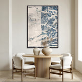 Suna Divide Abstract V (Canvas) Large (903mm W x 1109mm H)