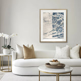 Suna Divide Abstract V X-Large (1000mm W x 1400mm H) / Clear Acrylic