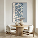 Suna Divide Abstract VI (Canvas) Large (903mm W x 1109mm H)
