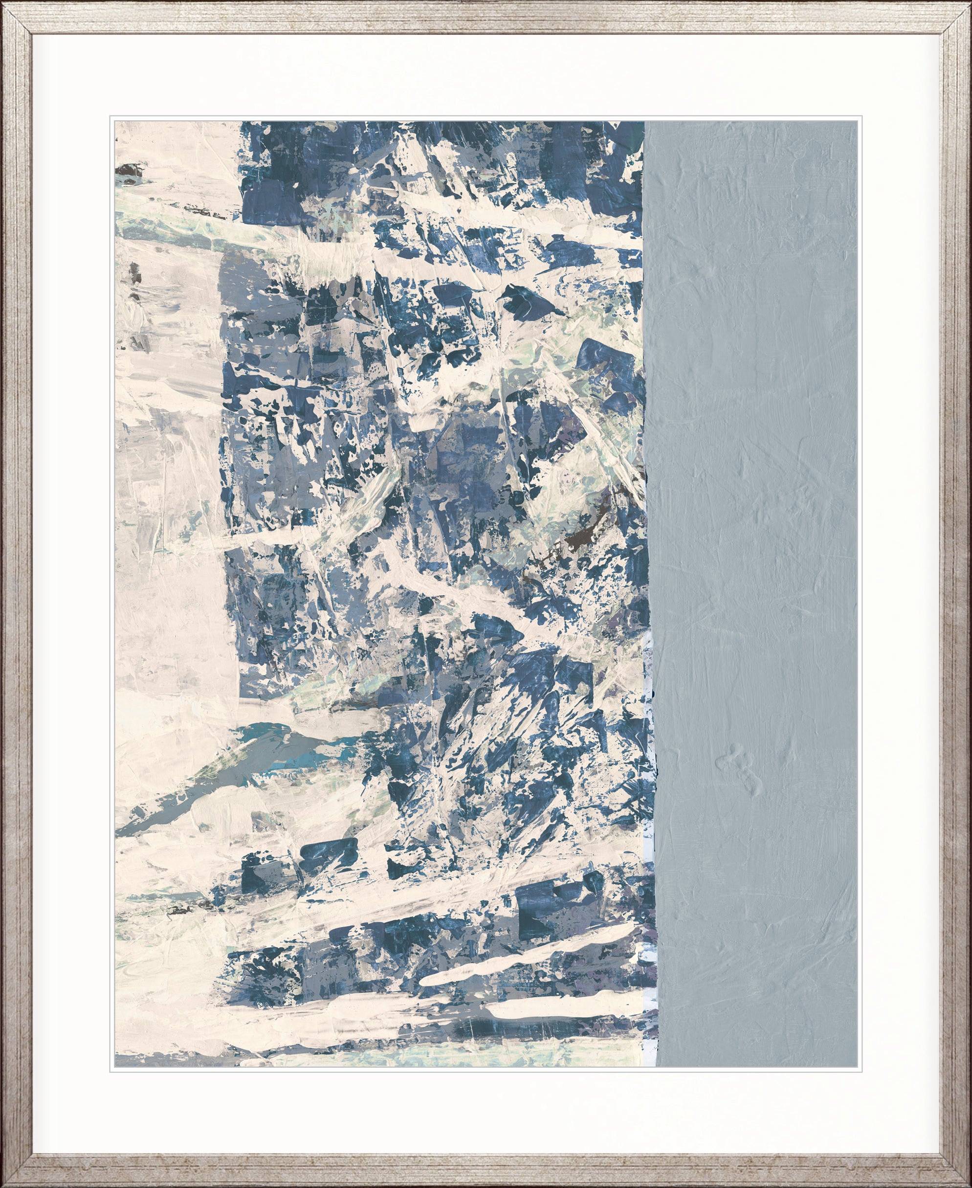 Suna Divide Abstract VI X-Large (1000mm W x 1400mm H) / Clear Acrylic