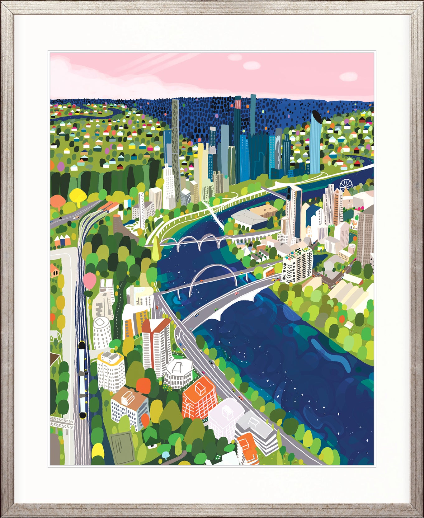 Brisbane X-Large (1015mm W x 1015mm H) / Clear Acrylic