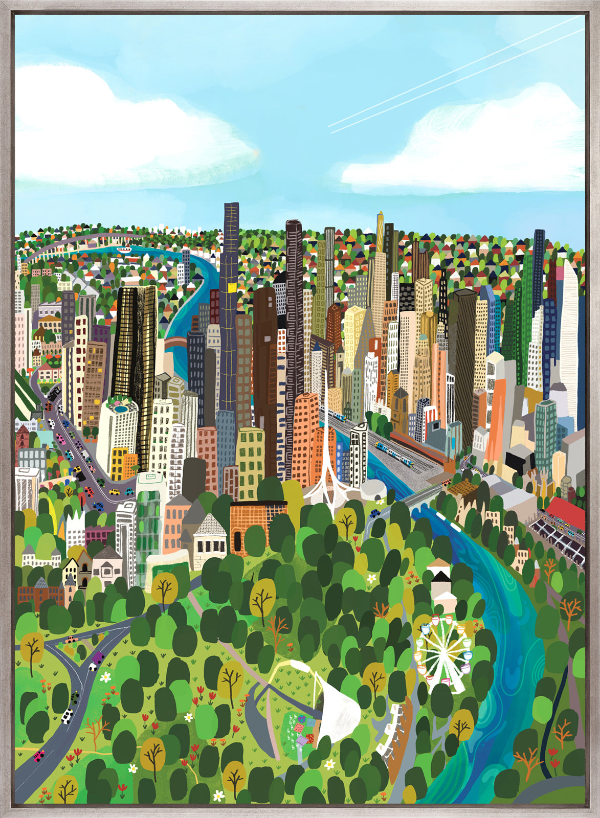 Melbourne (Canvas)
