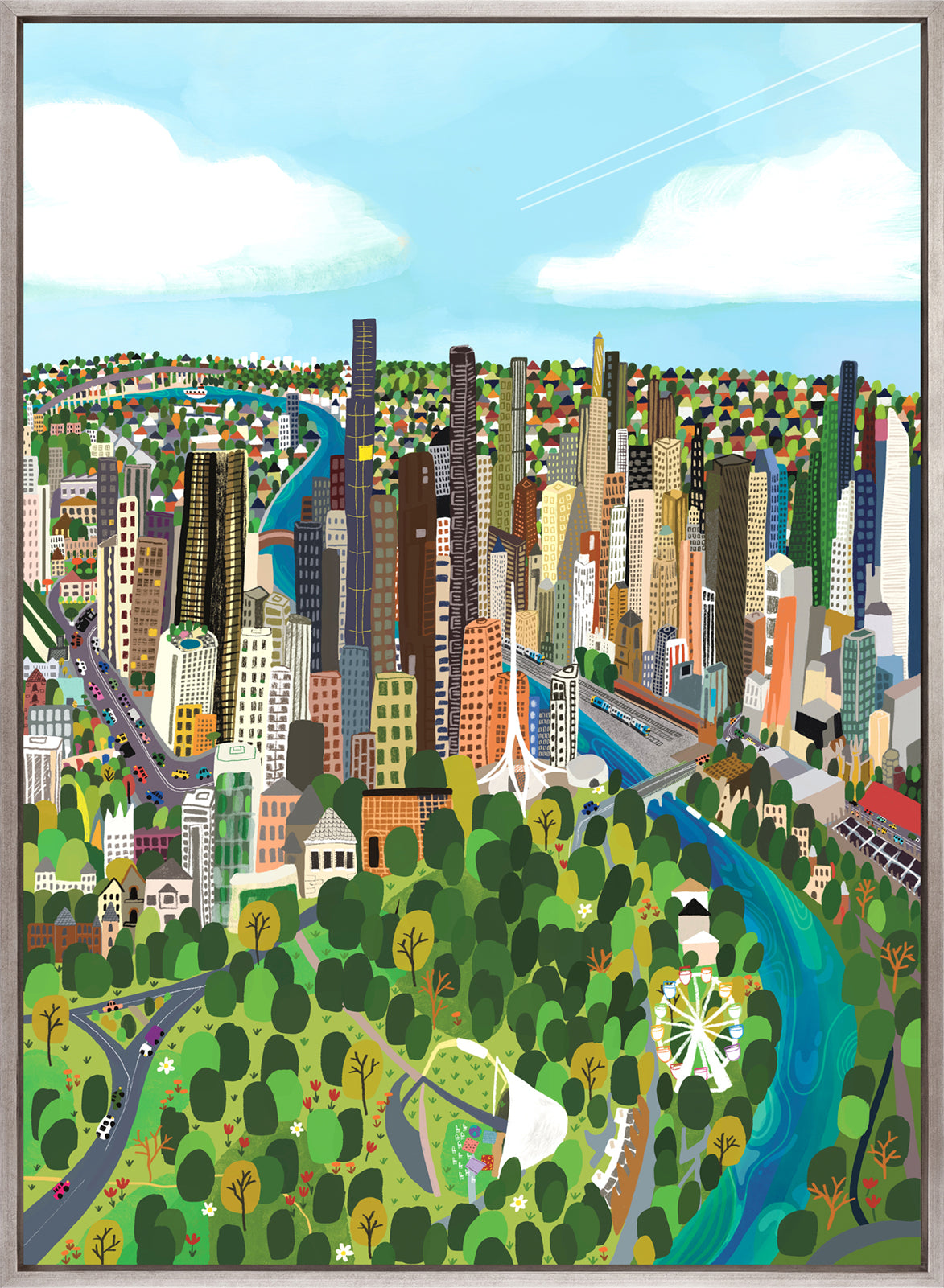 Melbourne (Canvas)