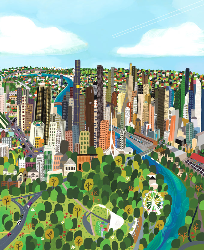Melbourne (Canvas)