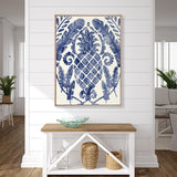 Taj Silhouette III (Canvas) Large (903mm W x 1109mm H)