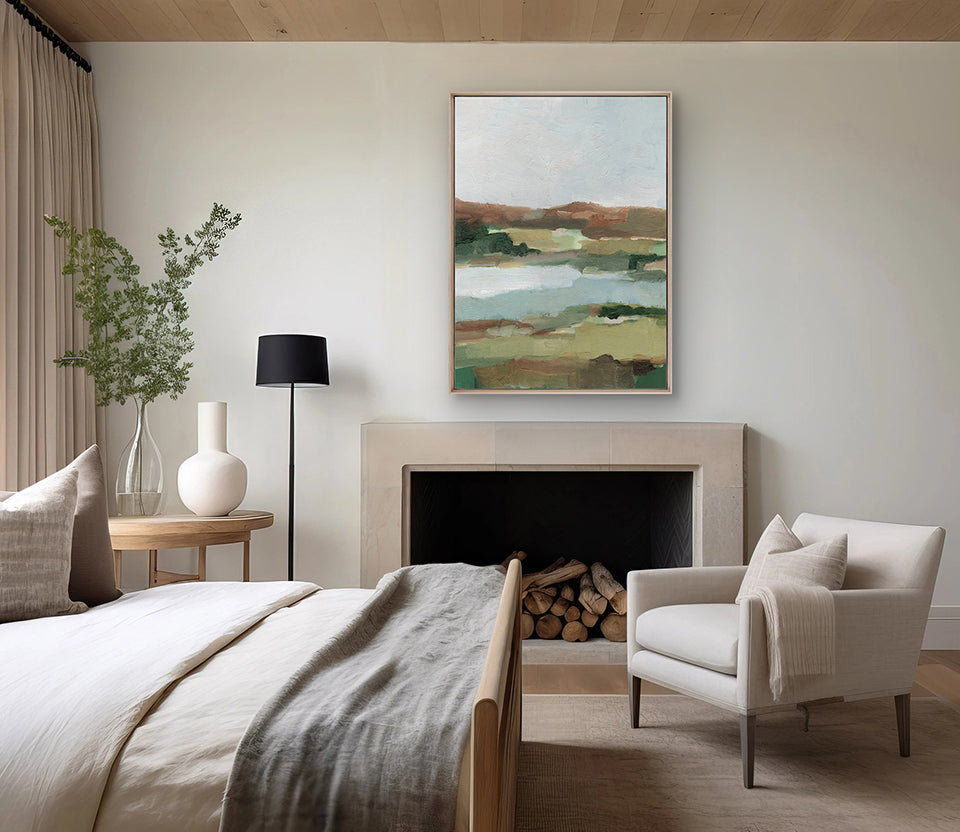 Painterly Landscape I (Canvas)