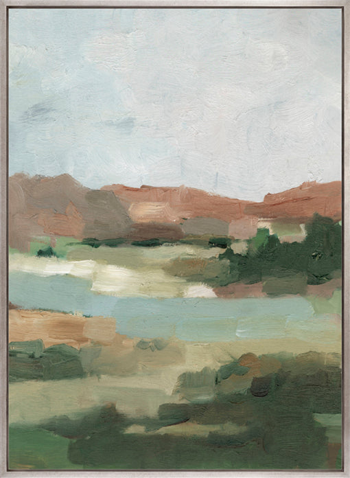 Painterly Landscape II (Canvas)