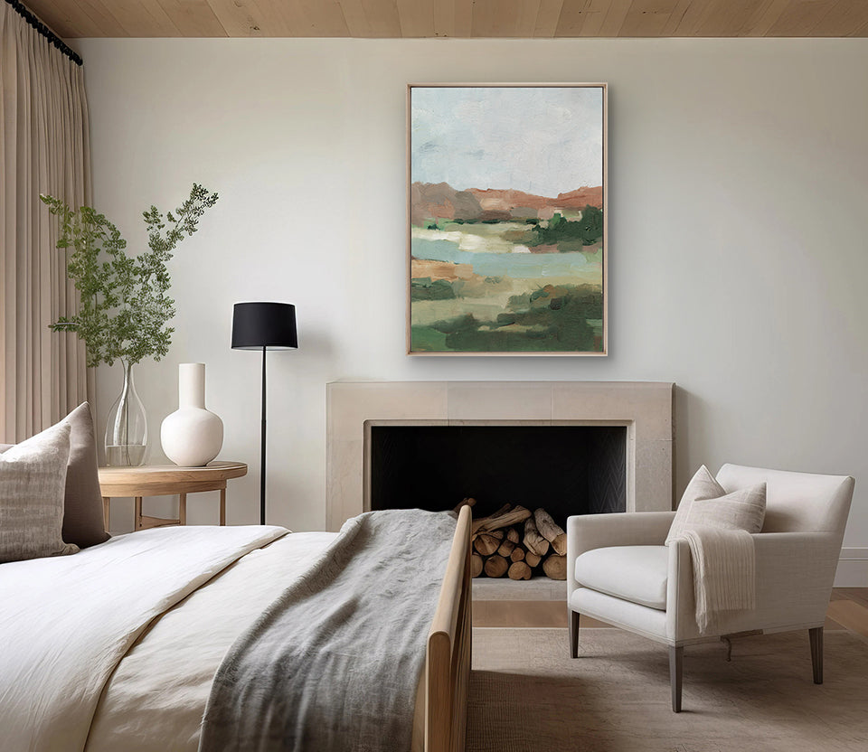 Painterly Landscape II (Canvas)