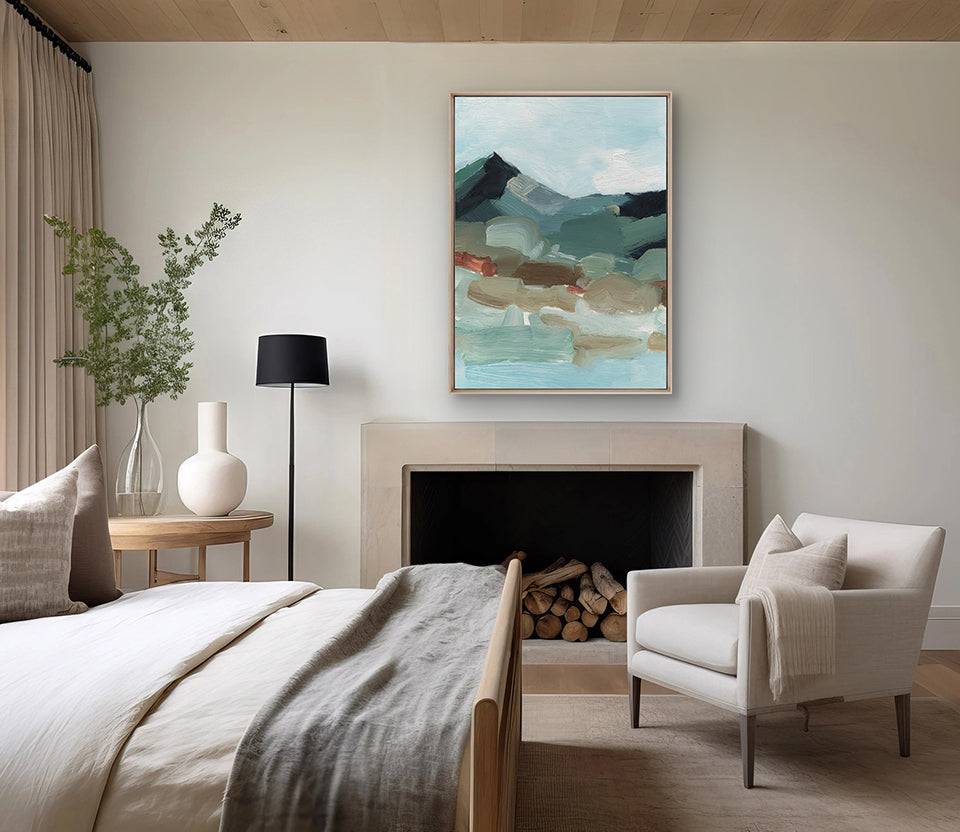 Painterly Landscape III (Canvas)