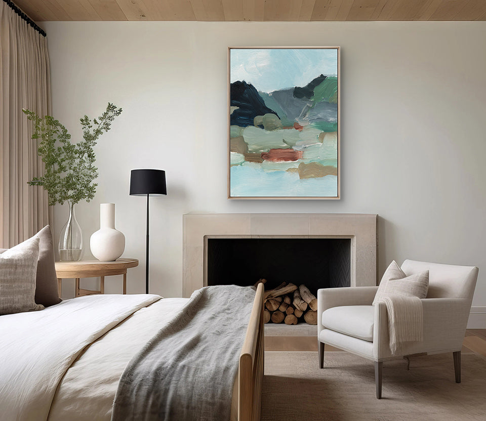 Painterly Landscape IV (Canvas)