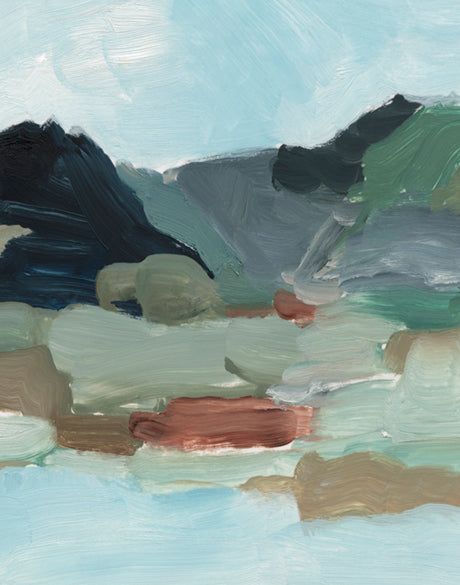 Painterly Landscape IV (Canvas)