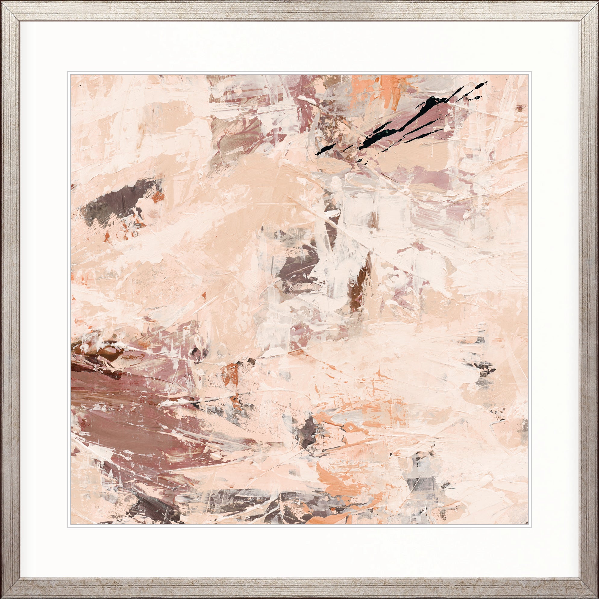 Tarro Vela Abstract VII X-Large (1015mm W x 1015mm H) / Clear Acrylic
