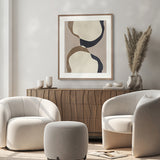 Tempus Abstract I Small (465mm W x 560mm H) / Standard Clear Glass