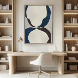 Tempus Abstract II (Canvas) Large (903mm W x 1109mm H)
