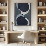 Tempus Abstract III (Canvas) Large (903mm W x 1109mm H)