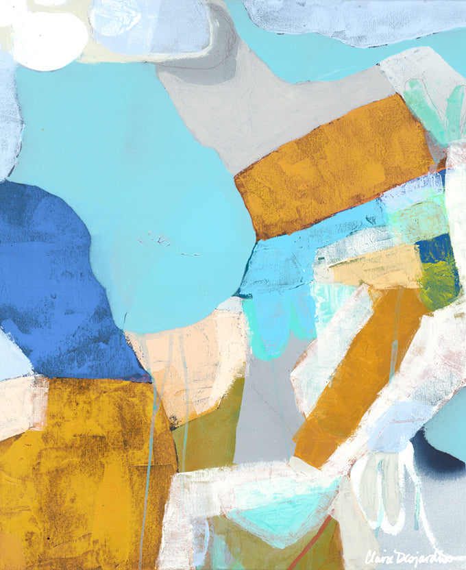 Tempo Abstract I (Canvas)