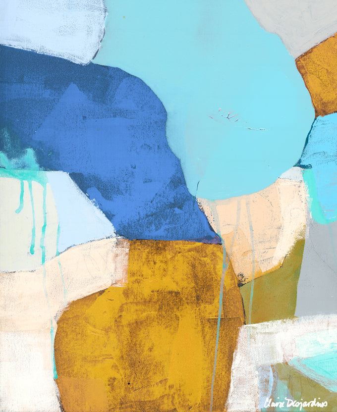 Tempo Abstract II (Canvas)