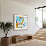 Tempo Abstract VI X-Large (1400mm W x 1000mm H) / Clear Acrylic