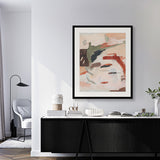 Tessera Abstract II Small (465mm W x 560mm H) / Standard Clear Glass