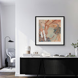 Tessera Abstract V Small (550mm W x 550mm H) / Standard Clear Glass