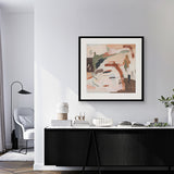 Tessera Abstract VI Small (550mm W x 550mm H) / Standard Clear Glass