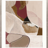 Thara Abstract I Small (465mm W x 560mm H) / Standard Clear Glass