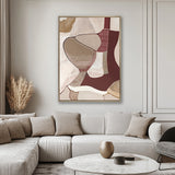 Thara Abstract II (Canvas) Large (903mm W x 1109mm H)