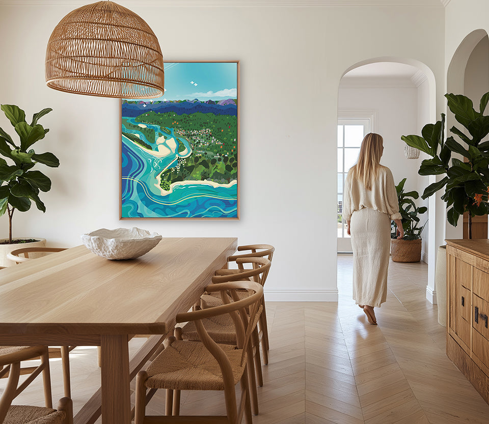 Headlands I (Canvas) Large (903mm W x 1109mm H)