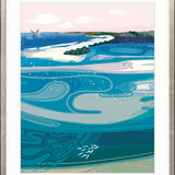 Headlands III X-Large (1400mm W x 1000mm H) / Clear Acrylic