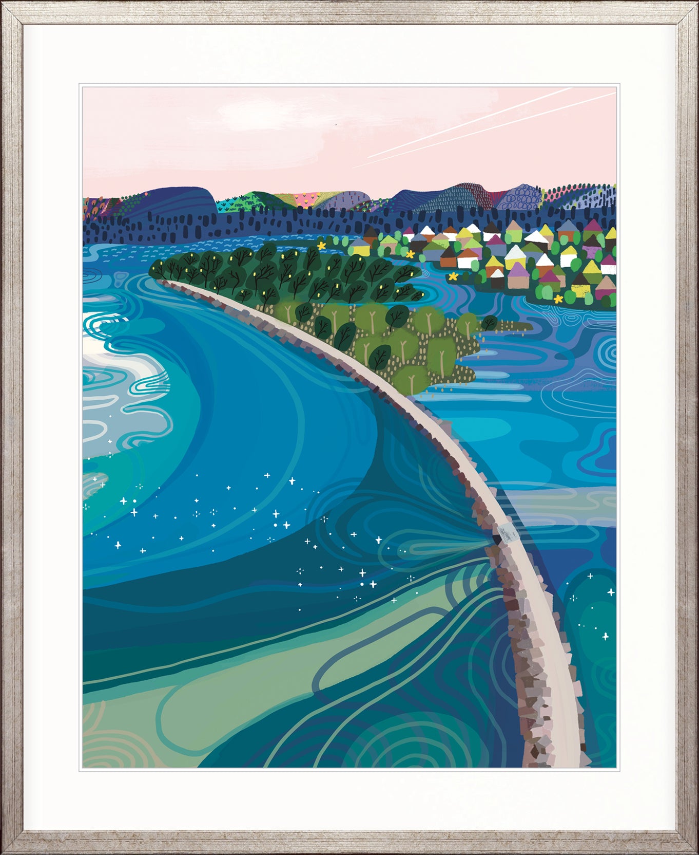 Headlands IV X-Large (1000mm W x 1400mm H) / Clear Acrylic
