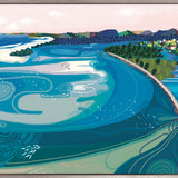 Headlands V (Canvas) Large (1109mm W x 903mm H)