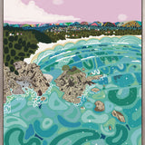 Tidal Towns I (Canvas) Large (903mm W x 1109mm H)