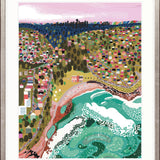 Tidal Towns II Small (465mm W x 560mm H) / Standard Clear Glass