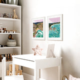 Tidal Towns II Small (465mm W x 560mm H) / Standard Clear Glass