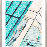 Tide Pools I Small (465mm W x 560mm H) / Standard Clear Glass