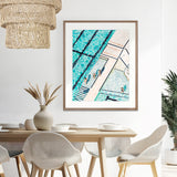 Tide Pools I Small (465mm W x 560mm H) / Standard Clear Glass